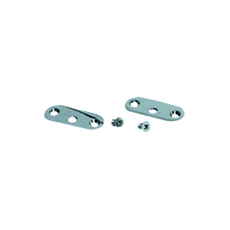 Kit fixation main-courante 3 platines + 2 vis -