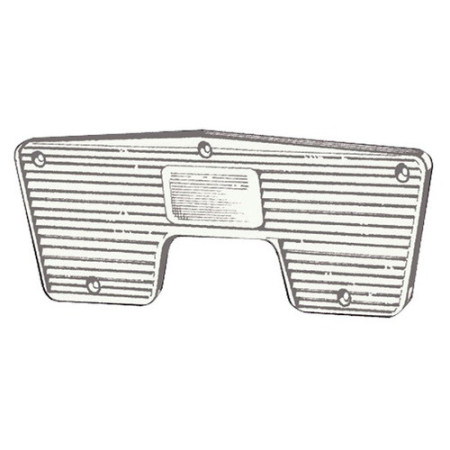 Plaque protection plastique poupe 270 x110 mm -