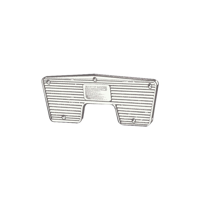 Plaque protection plastique poupe 270 x110 mm -