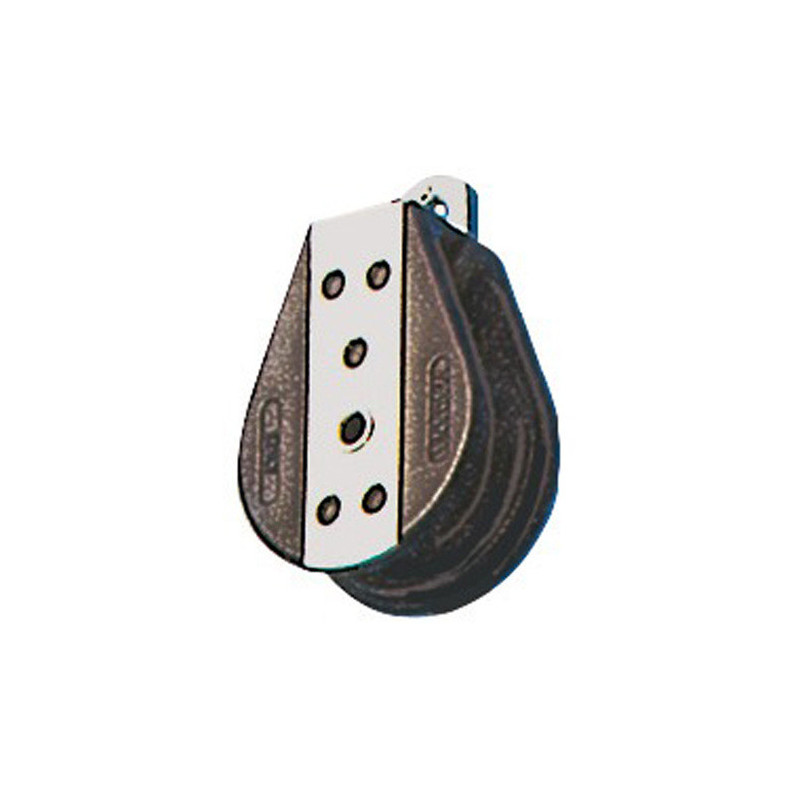 Poulie sur bille plate p. pont 8x28 -