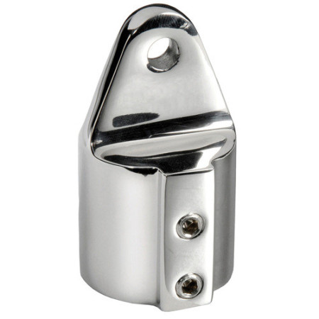 Embout inox double vis - 30 mm