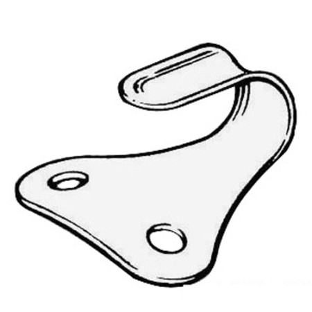 Crochet inox pour tuyaux 40/70 mm -