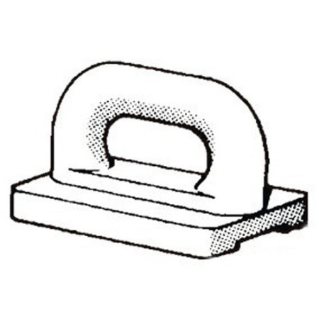 Coulisseau nylon p. grand-voile 22 mm -