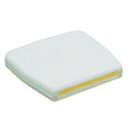 Capuchon terminal p. latte 15x3 mm -