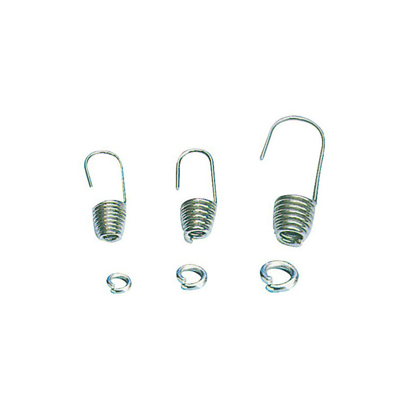 Agraffe et bague inox 10 mm -