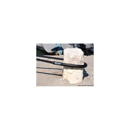 SPIROLL Protection de bouts noir 16/25 mm