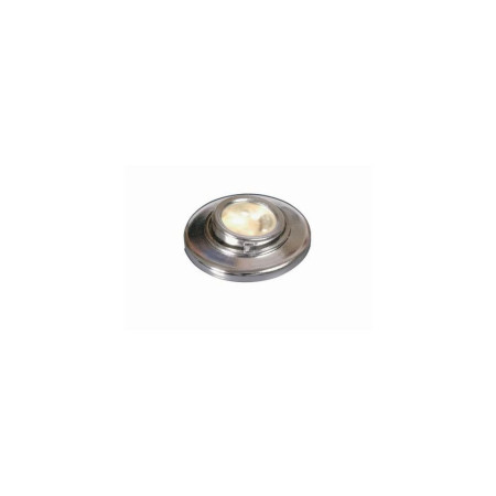 Spot orientable à leds 12v/10w - rond - boitier chromé