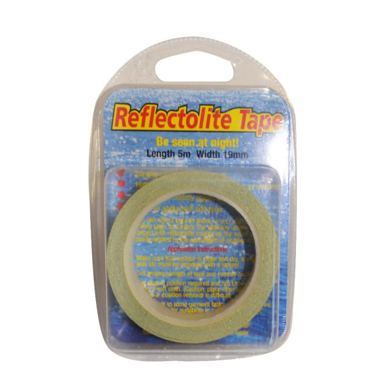 CC MARINE Bande réflechissante 5M x 19MM - Blanc