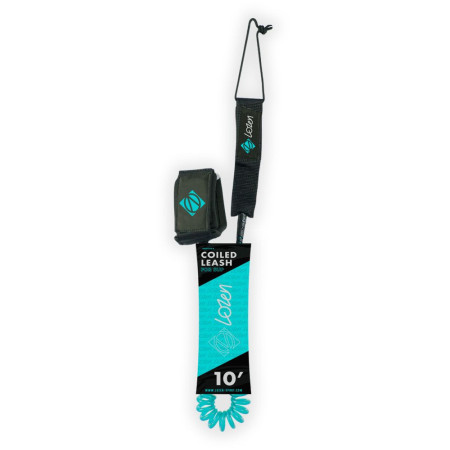AQUADESIGN Leash coil pour SUP bleu