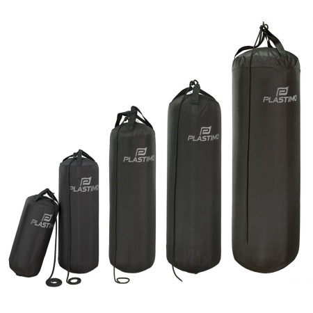 PLASTIMO Pare-battage gonflable noir 50x150cm