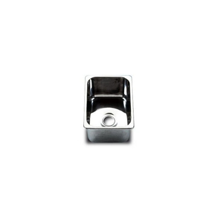 BARKA Evier rectangulaire inox poli miroir 300 x 230 x 150 m