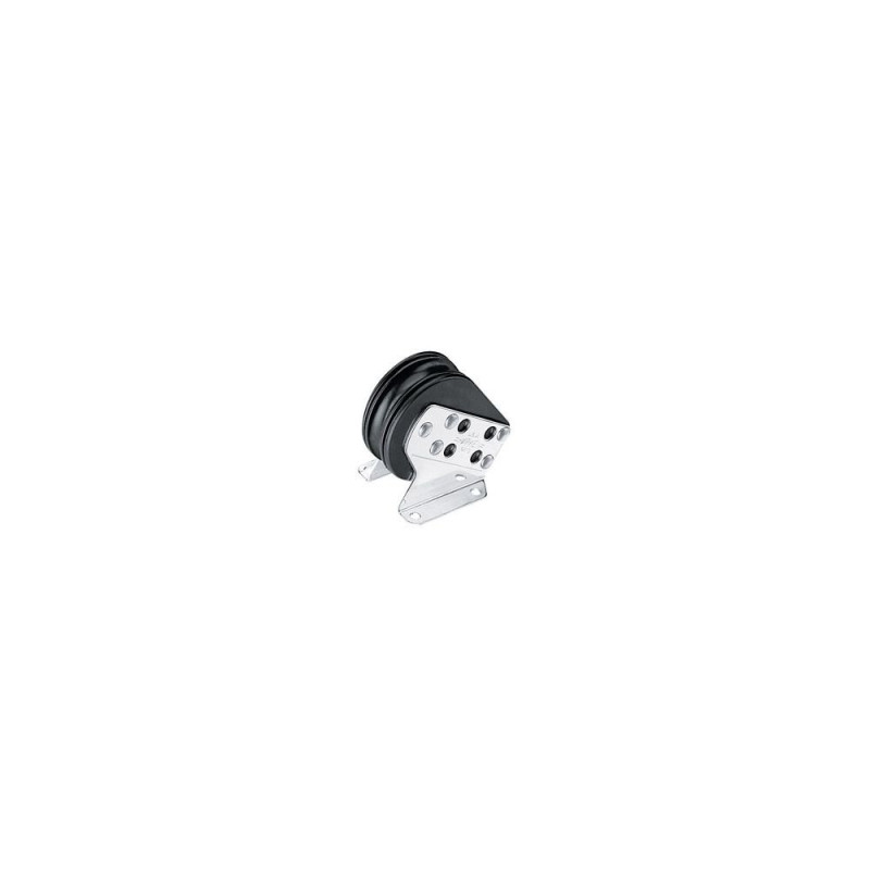 HARKEN Poulie verticale simple Ø réa 57mm Ø cord 10/12mm