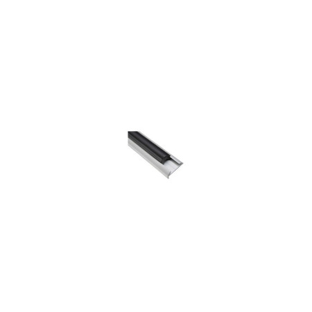 Profilé en aluminium anodisé  - 63 x 15+6 mm - 2 barres de 3 M - Longueur de 6 M