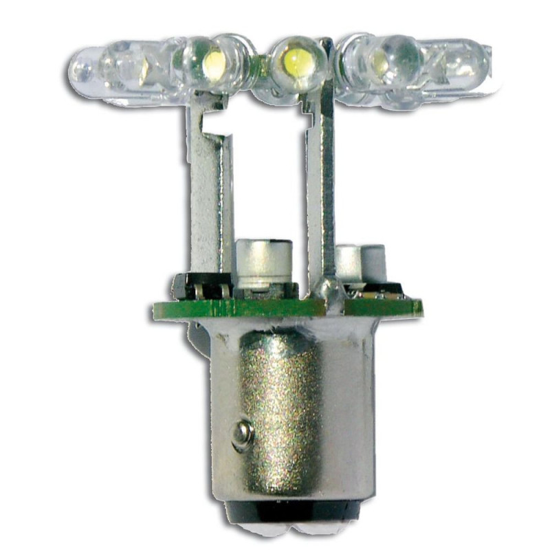 MANTAGUA Ampoule LED BA15D blanc neutre dif. 360°