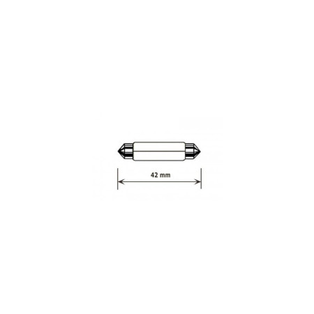 MANTAGUA Ampoule LED navette 42mm 15W blanc chaud dif. 120°