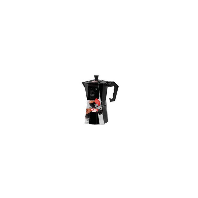 IBILI Cafetière italienne 6 tasses noire