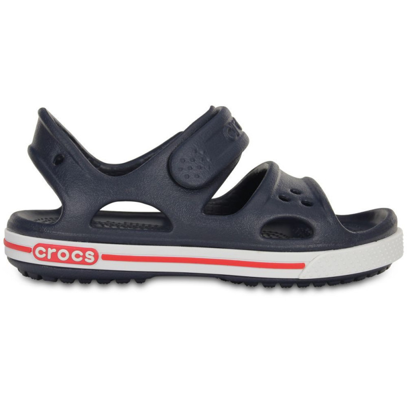 CROCS Kids? Crocband II Sandal - Navy/W - 27/28