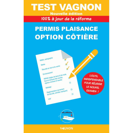 VAGNON Test Permis Plaisance, option côtière