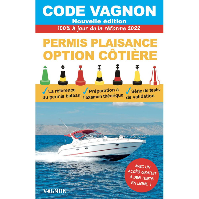 VAGNON Code permis plaisance option côtière