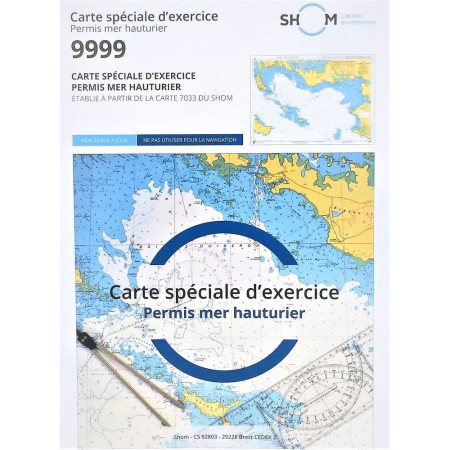 SHOM L9999 speciale permis mer hauturier