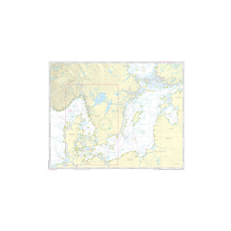 NV CHARTS Pilot 1 Carte marine Hauturière mer baltique