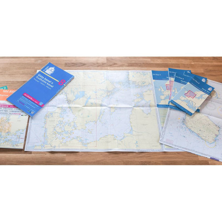 NV CHARTS Pilot 1 Carte marine Hauturière mer baltique