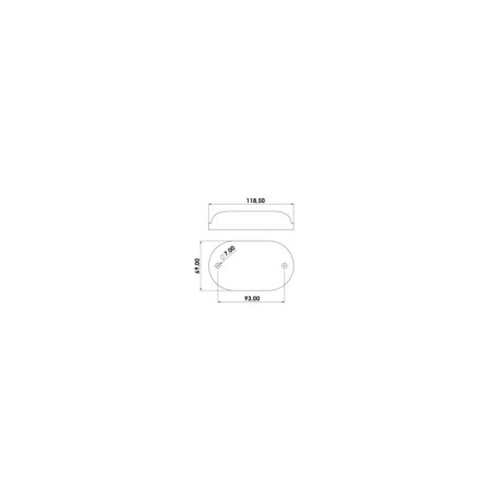 TREM Projecteur 3 LED sous-marin blanc lumière verte IP68