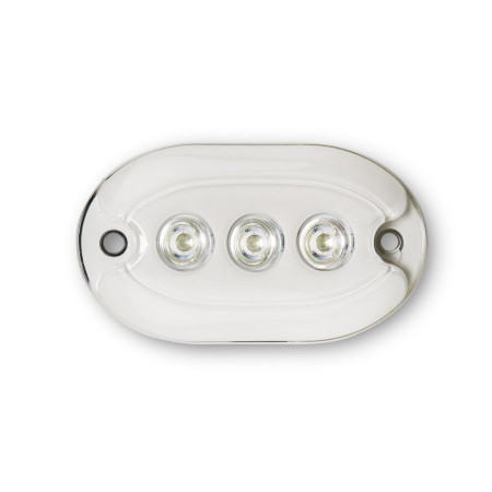 TREM Projecteur 3 LED sous-marin blanc lumière blanche IP68