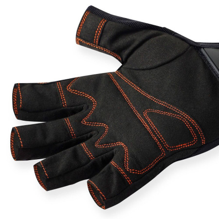 TYPHOON Gants Essentiel Doigts Courts - Adultes-Noir/Solar M