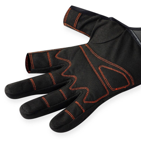 TYPHOON Gants Essentiel Doigts Longs Adultes- Noir/Solar XL