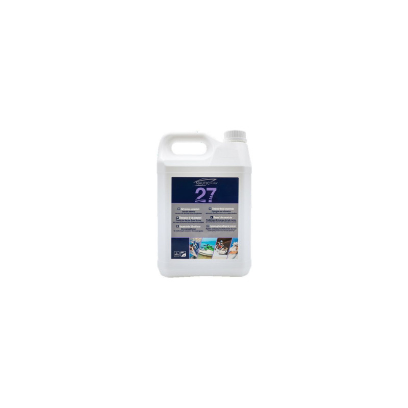 NAUTIC CLEAN 27 Destructeur de sel - flacon 5L