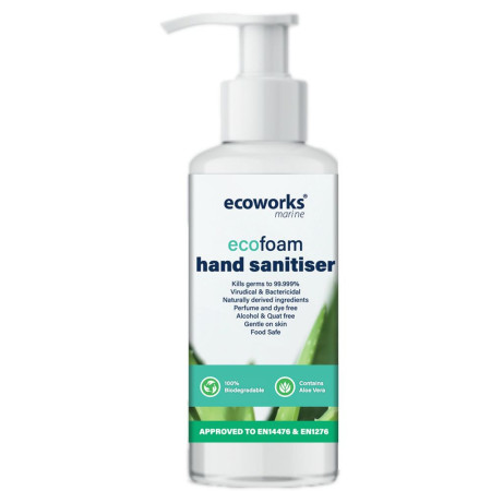 ECOWORKS Mousse désinfectante pour les mains 500ml