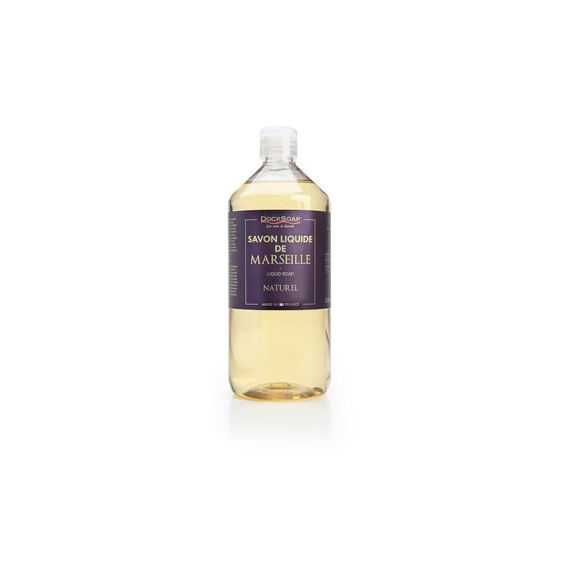 DOCKSOAP Savon de Marseille liquide naturel (recharge 1L)