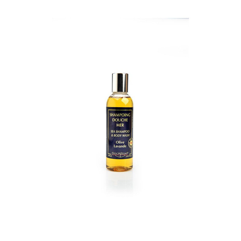 DOCKSOAP Shampoing douche mer Olive-Lavande (flacon 100ML)