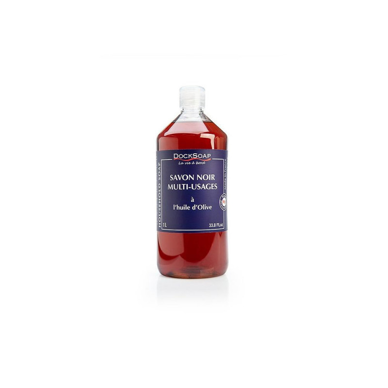 DOCKSOAP Savon noir pur olive 1L
