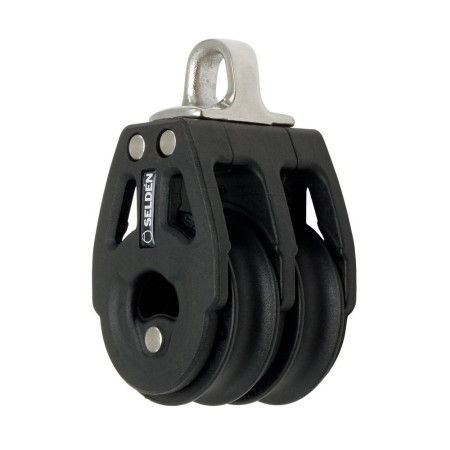 SELDEN Poulie double à billes Ø30mm