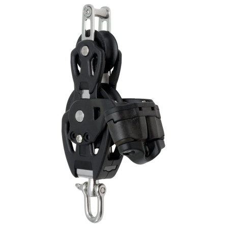 SELDEN Poulie violon à ringot avec taquet Ø60mm