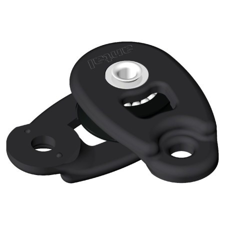ANTAL Mini poulie ouvrante à sangler réa Ø32mm noir