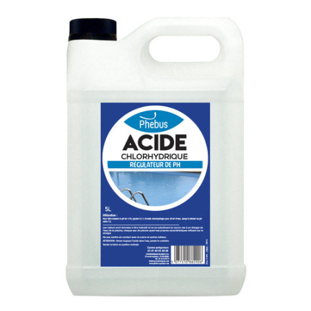 Acide chlorhydrique 23% - 5 litres