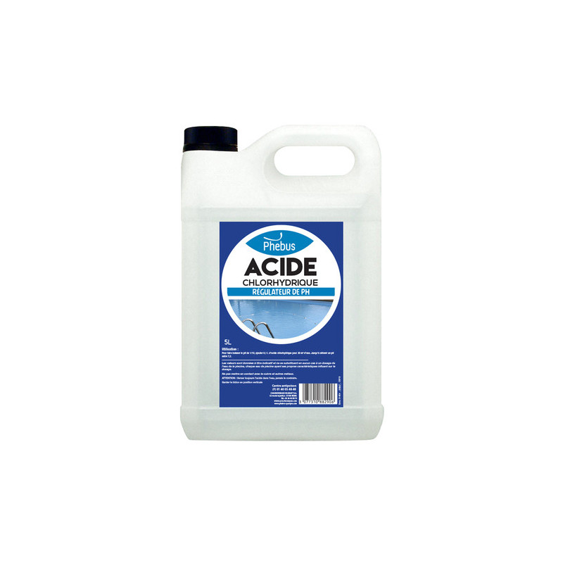 Acide chlorhydrique 23% - 5 litres