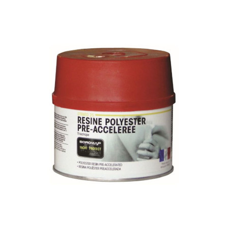 SOROMAP Résine polyester strato 25 750g