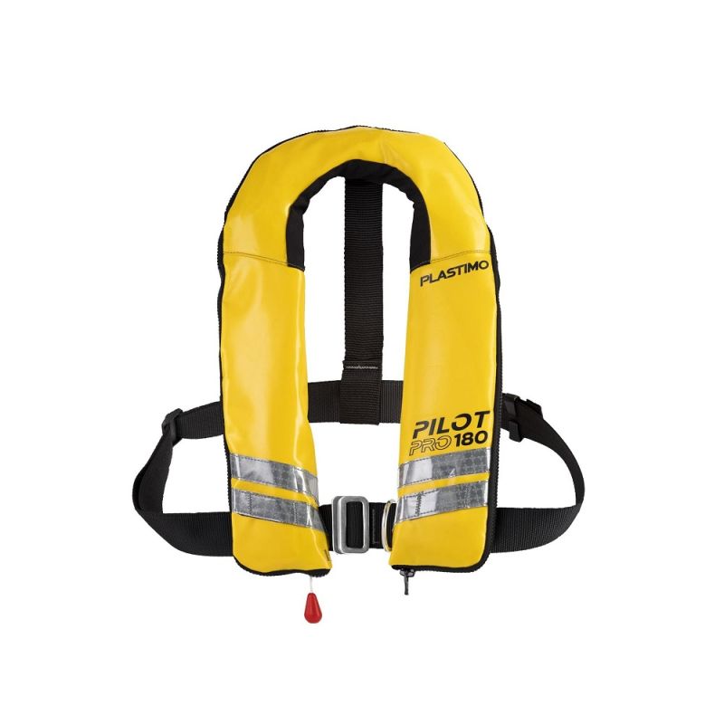 GILET GF PILOT PRO 180 AUTO+HAR+SC JAUNE