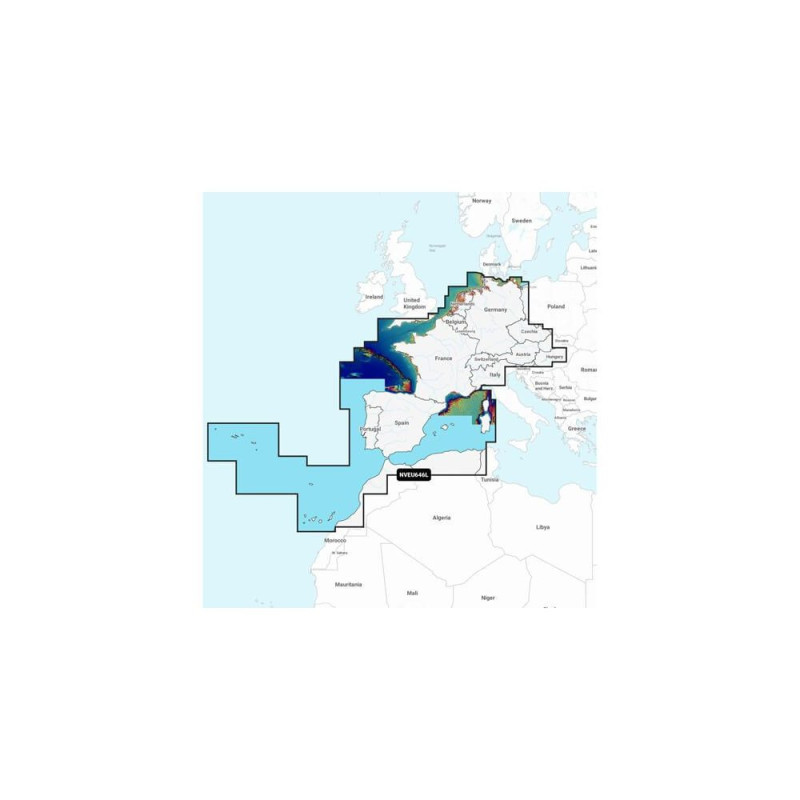 NAVIONICS+ PLATINUM+ LARGE SD /MICRO SD EU646L