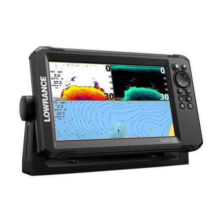 LOWRANCE SONDEUR/GPS EAGLE 9'' + Sonde HDI 50/200 KHz