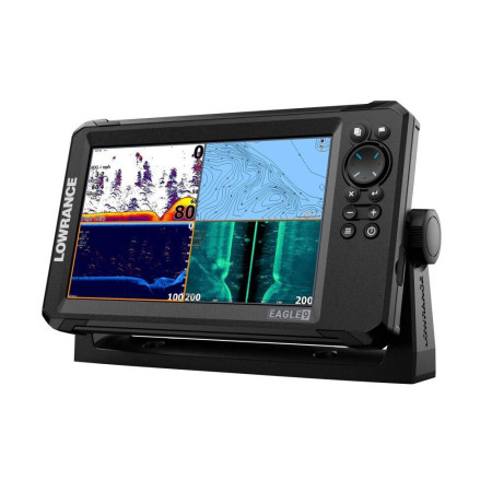 LOWRANCE SONDEUR/GPS EAGLE 9'' + Sonde HDI 50/200 KHz