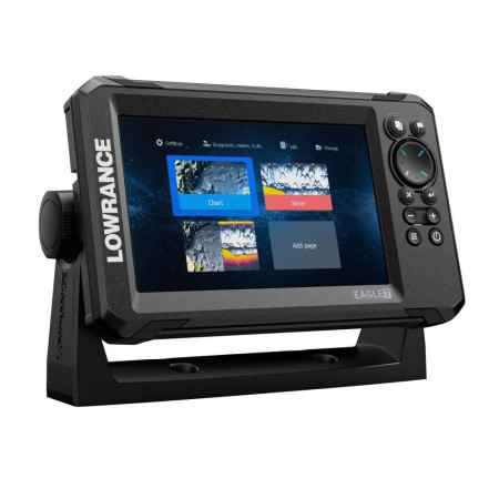 LOWRANCE SONDEUR/GPS EAGLE 7'' + Sonde HDI 50/200 KHz