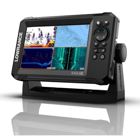 LOWRANCE SONDEUR/GPS EAGLE 7'' + sonde SplitShot HD