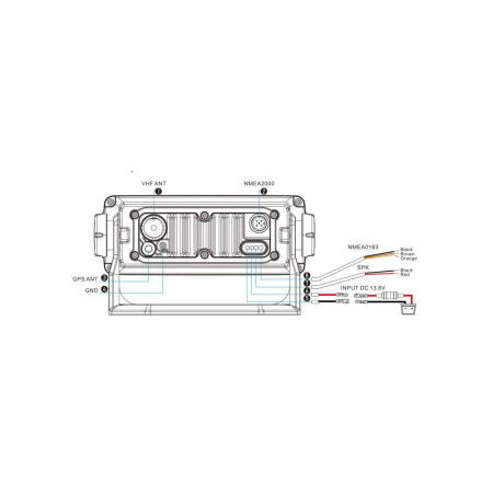NAVICOM VHF Fixe RT950 AIS-N2K