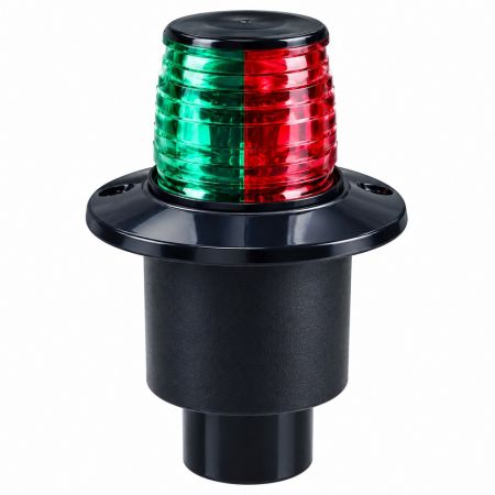 Feu bicolore pop-up boitier noir 12m