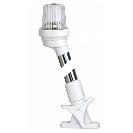 LALIZAS Feu tout horizon blanc sur hampe rabattable 64cm